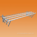 Aluminum Wall-Mounted Outdoor Clothes Drying Rack